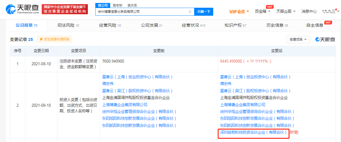 华为投资光刻胶公司