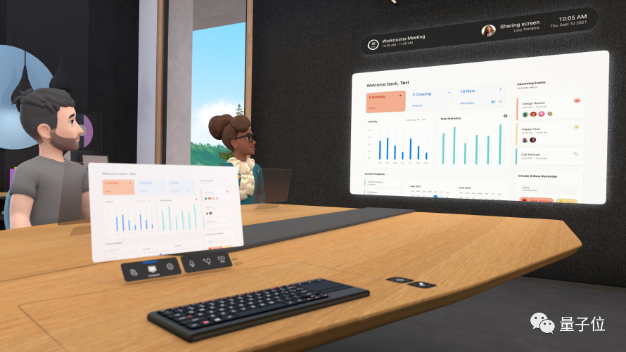 Facebook推出VR版远程办公应用，白板共享、手势/键盘追踪等技能解锁沉浸式开会体验