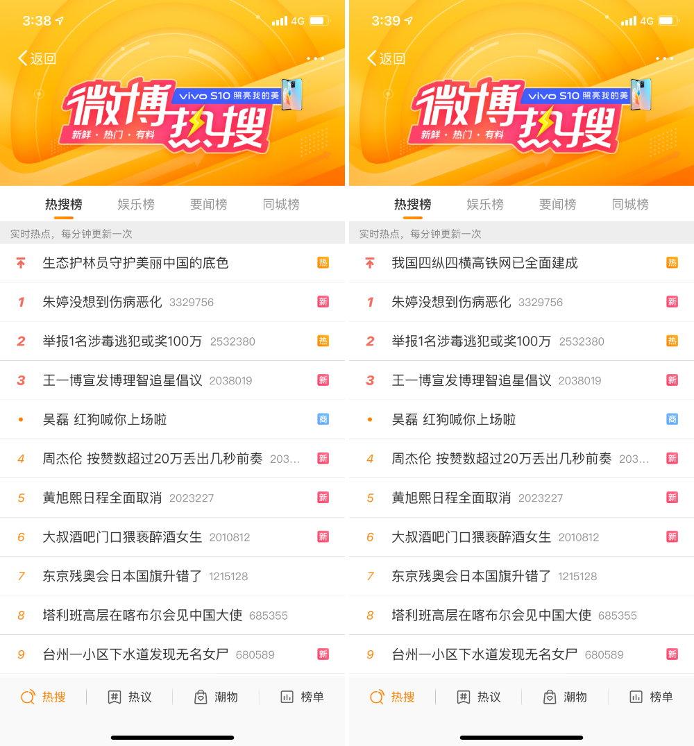 微博热搜终于可以私人定制了但你别想错过娱乐明星的狗血剧情