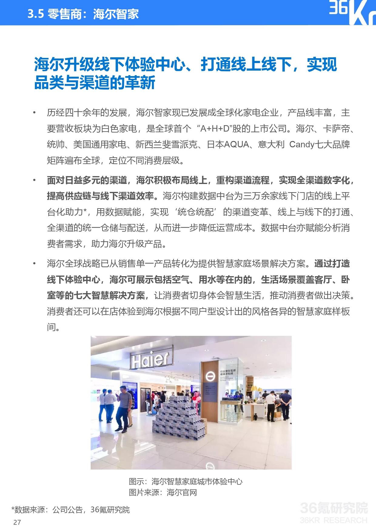 36氪研究院 | 2021年中国零售OMO研究报告