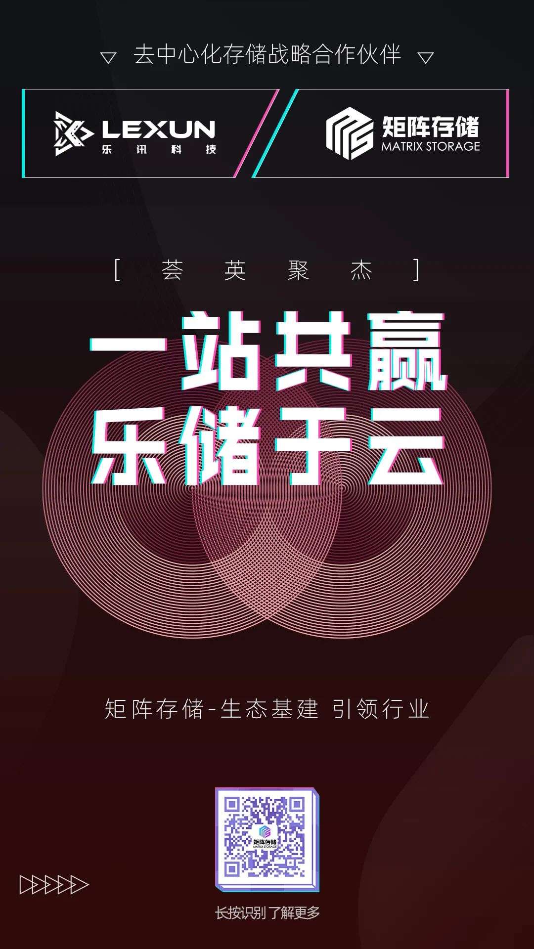 安迈云矩阵存储与乐讯科技达成合作，加码企业级IPFS分布式存储方案