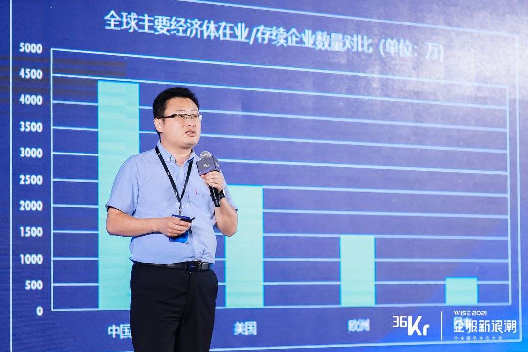 尘锋信息联合创始人姚蔚：社交生态下的企业营销新格局丨WISE2021企业服务生态峰会