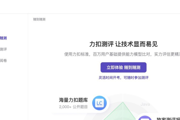 助力技术团队招聘，力扣发布面试官版技术人才评估SaaS系统