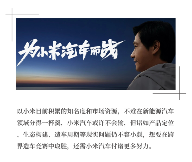 押上声誉百亿豪赌，雷军几分胜算？