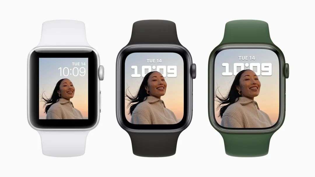 这才是真正的全面屏：Apple Watch S7正式发布-36氪