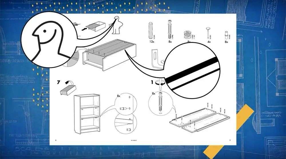 宜家最酷的不是家具，而是家具的说明书