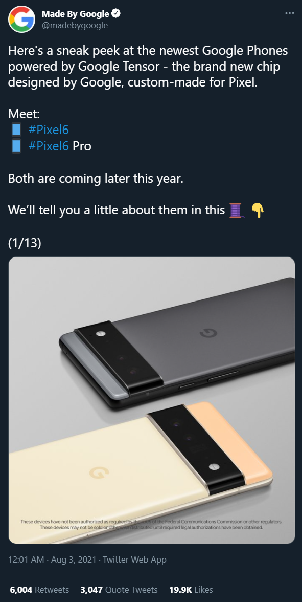 谷歌Pixel 6 的这波营销，着实让人有点看不懂了：手机未发，薯片先行-36氪