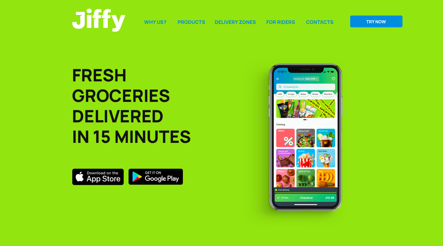 国外创投新闻 | 英国伦敦初创「Jiffy」A轮融资2800万美元，主打食品杂货15分钟配送-笑奇网