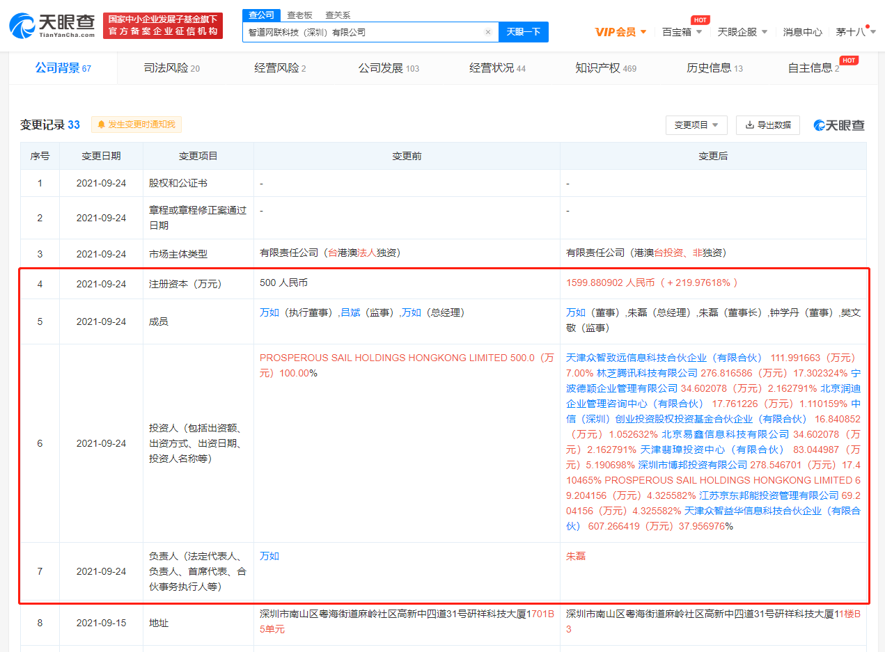腾讯、京东入股自动驾驶运营服务提供商“智道网联”