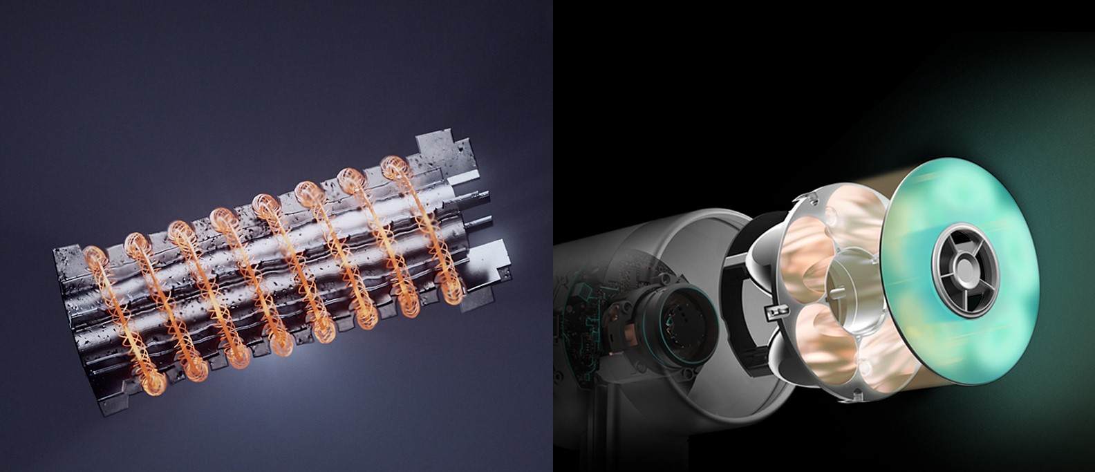 光エネルギーによる熱伝導、コードレスの革新的ドライヤー「Zuvi