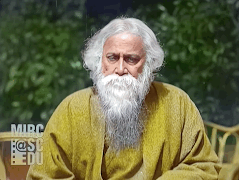 大谷新作,ai复原泰戈尔:世界以痛吻我,要我报之以歌-36氪