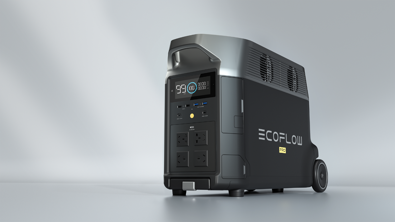 正浩EcoFlow发布新品-德DELTA Pro，超大电源容量定位“全能”生产力工具