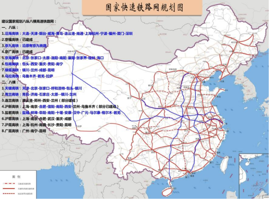 高铁的布局是国家根据整体规划来看的,中部及交通枢纽省份更需要高铁