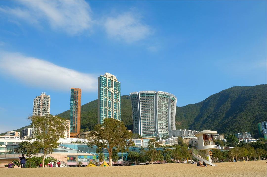 香港:浅水湾冬日风光 豪宅云集云淡风轻