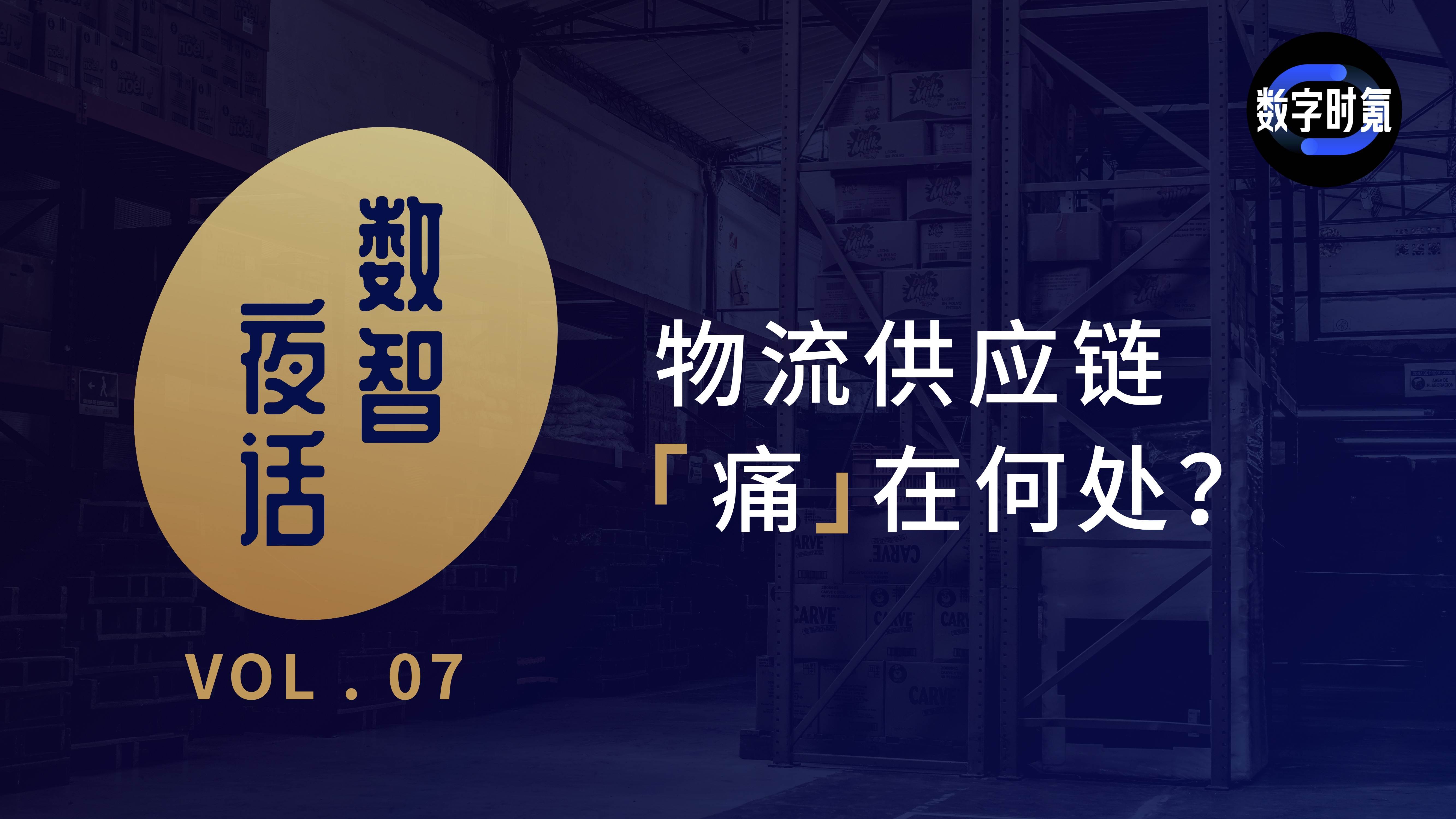 中国物流供应链该如何“止痛”？业内人士给你答案 | 数智夜话