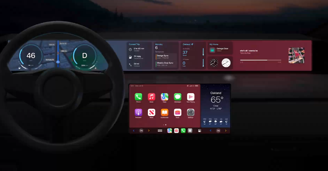 CarPlay 要接管汽车仪表盘？事情没苹果想的那么简单