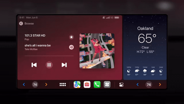苹果全新CarPlay来势汹汹，iOS 16或将接管你的汽车(图8)