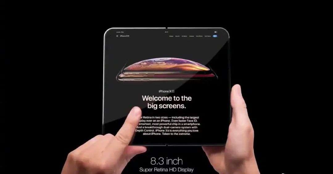 苹果首款折叠新品曝光，9吋大屏神似iPad ，还有可折叠MacBook一起来(图2)