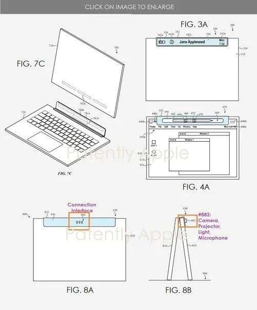 苹果首款折叠新品曝光，9吋大屏神似iPad ，还有可折叠MacBook一起来(图9)