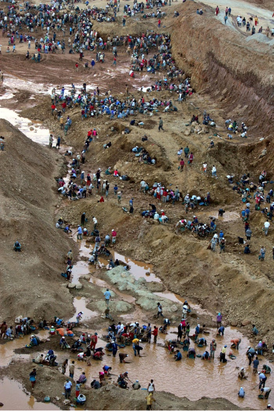 3%的国民在淘金