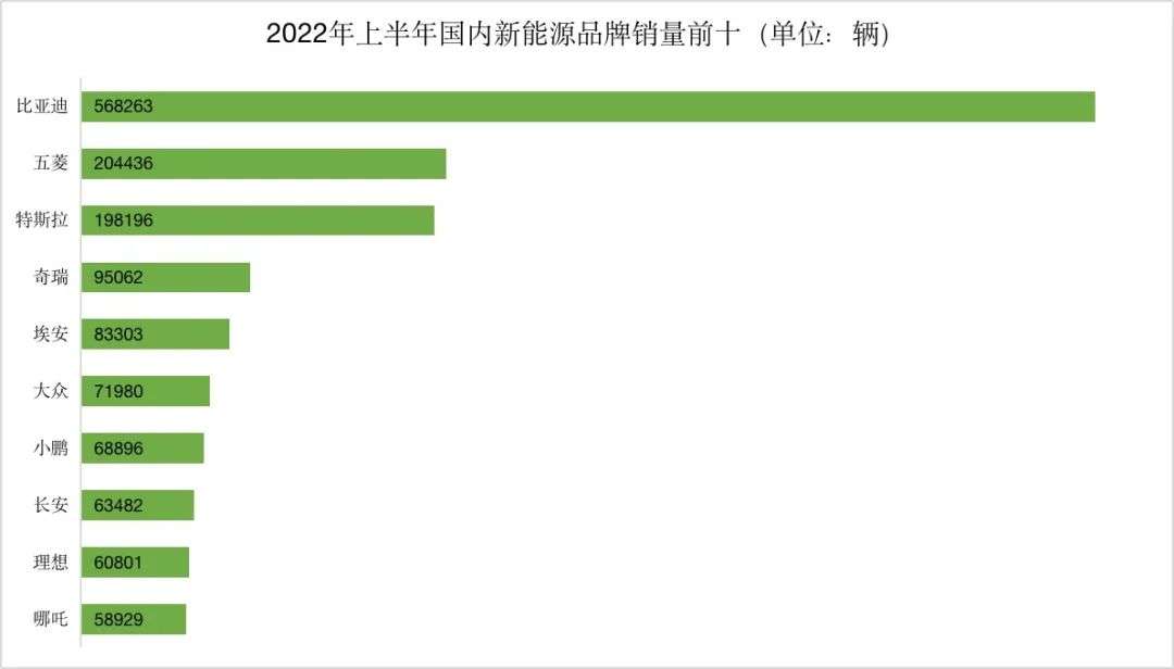 上半年新能源车销量城市排行：深圳渗透率接近50%(图2)