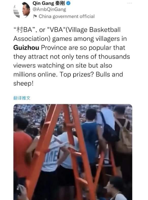 NBA外更有村BA，姚明叹一票难求 农村体育踏上快车道(图6)