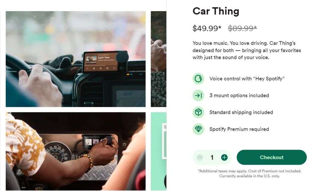 Spotify Car Thing is a $90 thing that plays Spotify in your car