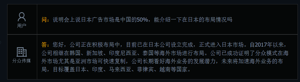 分众传媒：正式进入日本广告市场
