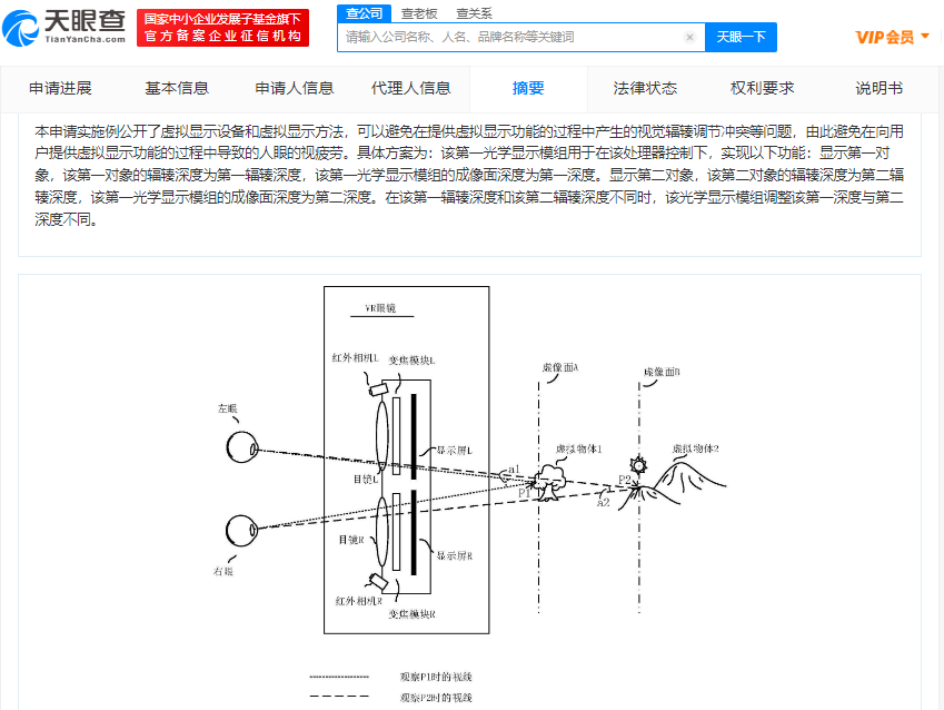 华为VR眼镜专利可避免人眼疲劳
