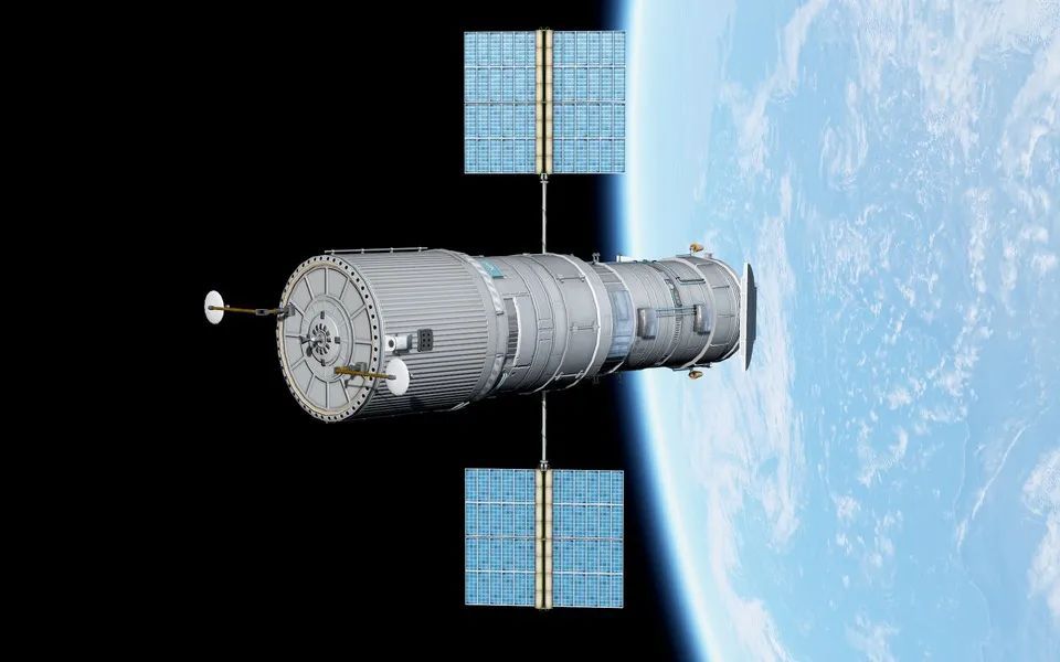 据相关资料显示,这是美国目前使用的最先进的锁眼侦察卫星kh-11 block