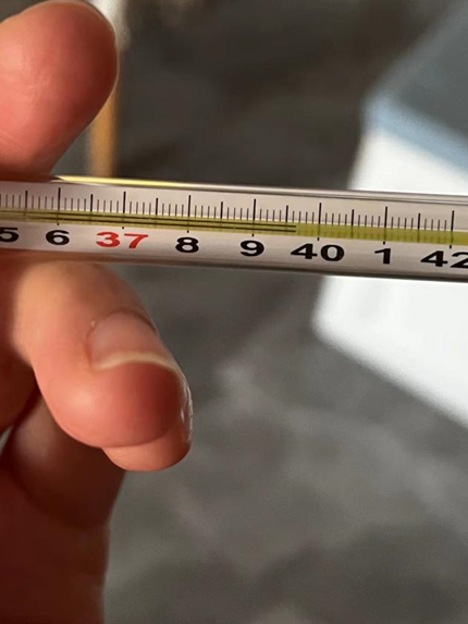 39度的体温计图片 实拍图片
