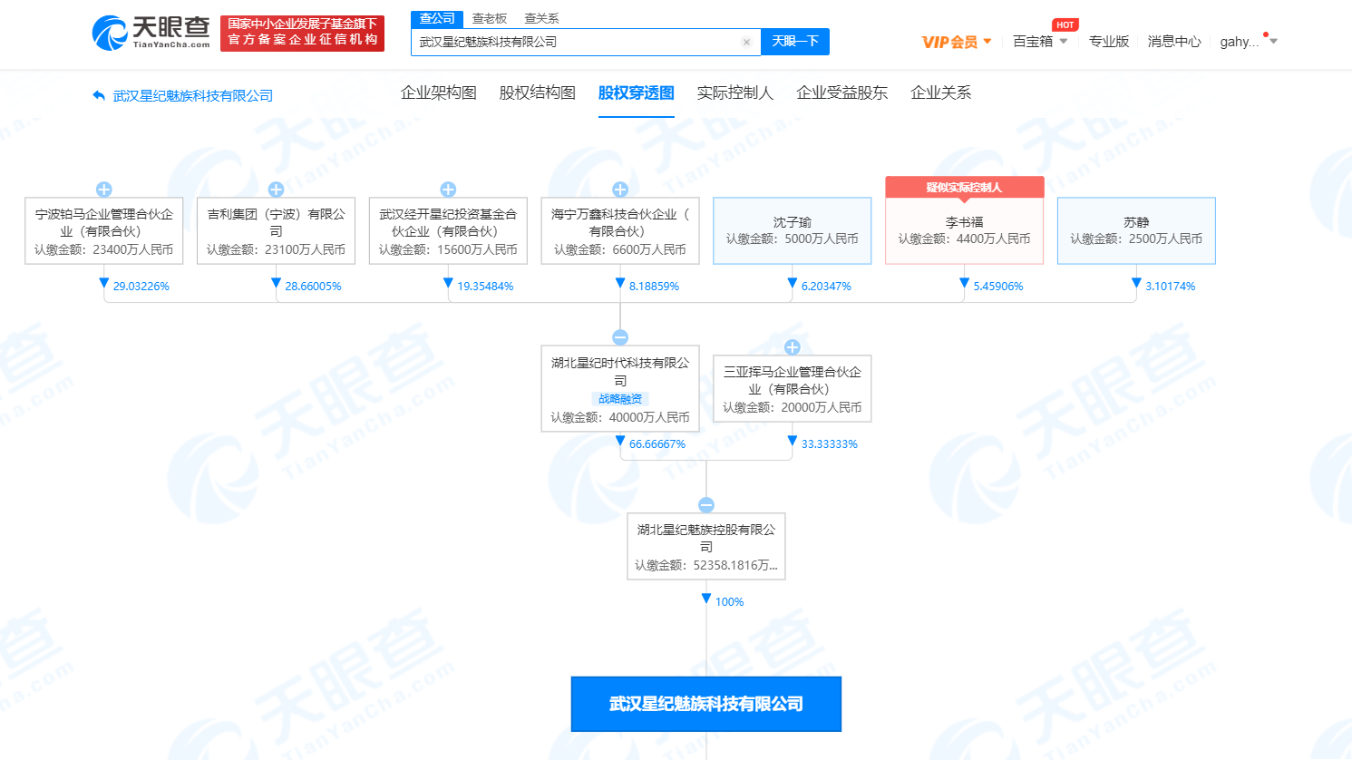 吉利旗下公司全资持股魅族科技