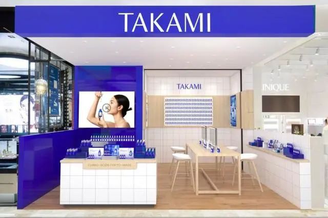 01 takami在中国内地开设3家门店