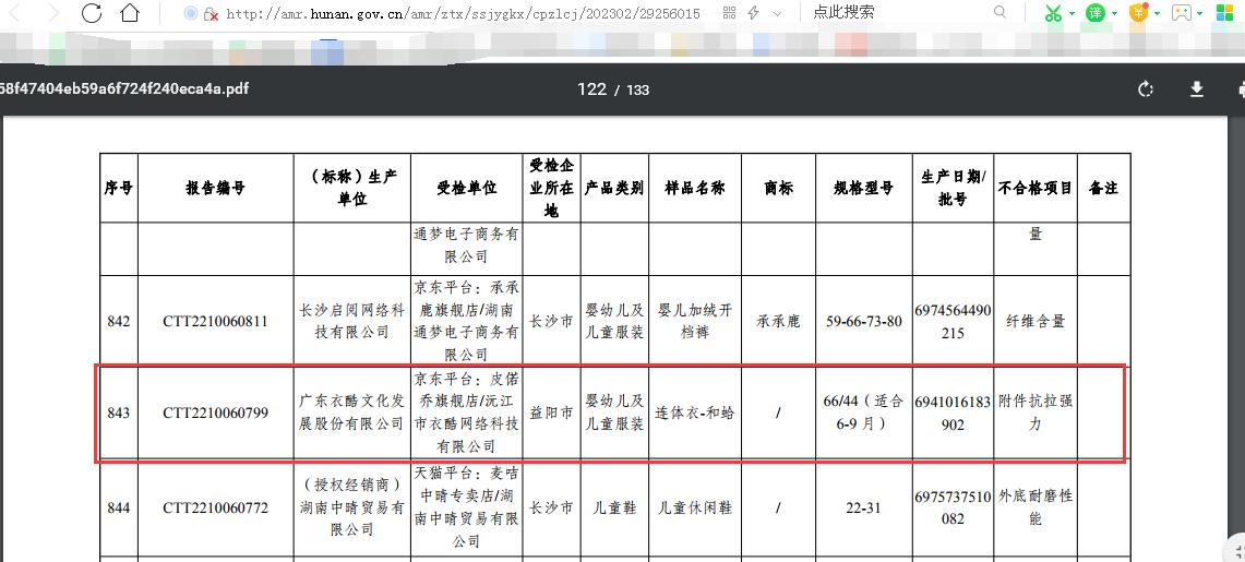 聚焦315｜三年亏损近10亿元，奥飞娱乐被爆联营公司产品抽检不合格