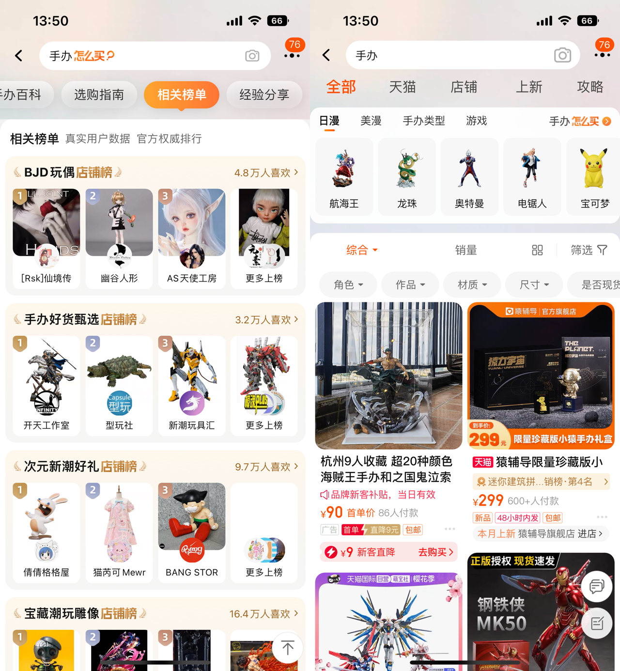 天猫发布2023 IP增长榜：国产IP大反攻，国外IP仅星黛露守住前十-36氪