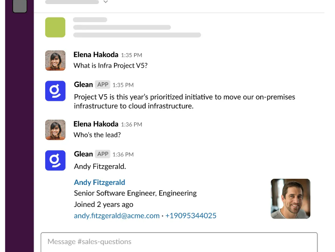 Glean：大模型时代的企业内入口级产品，最了解员工的“AI同事”-36氪