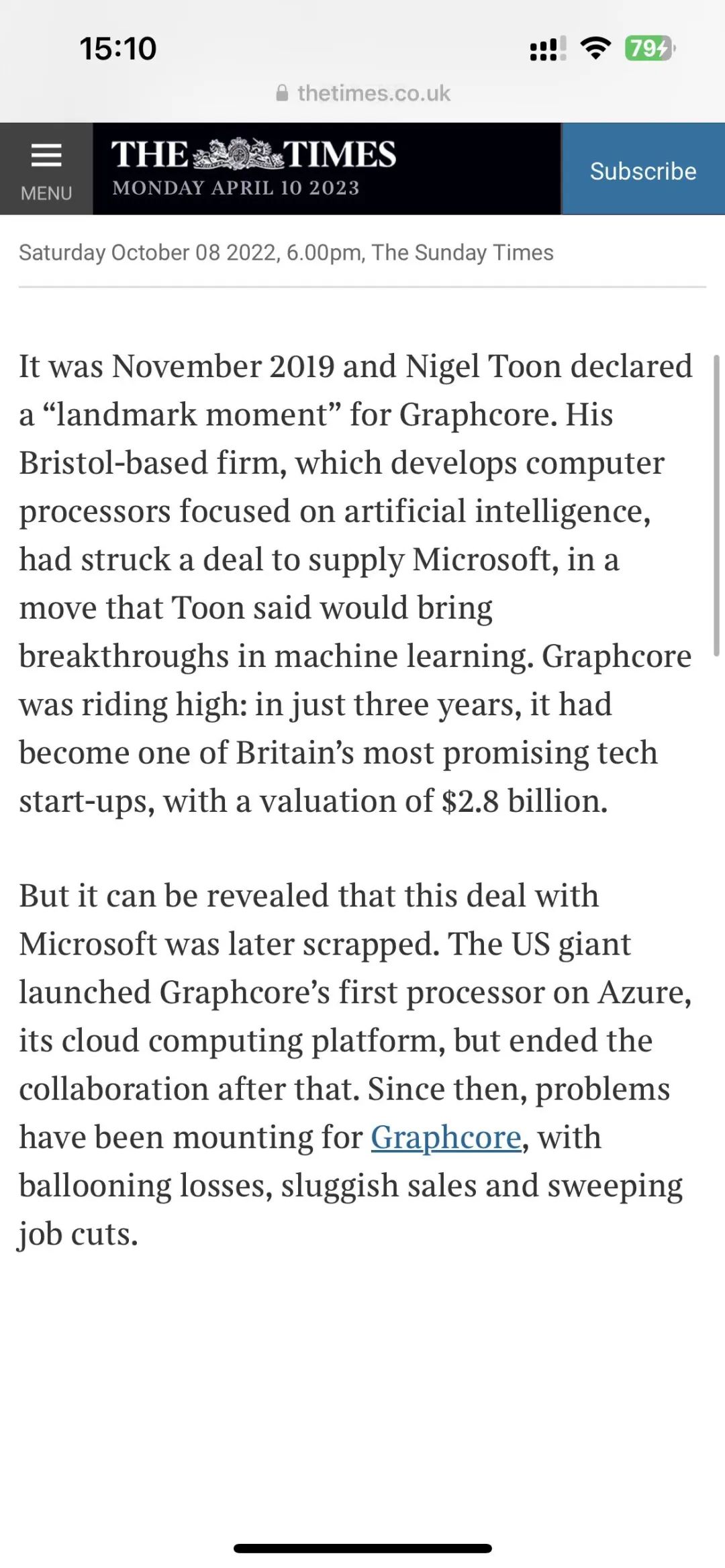 Graphcore：英国的寒武纪为何触礁？-36氪