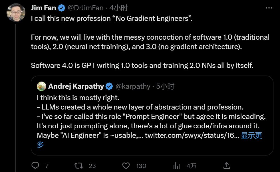 不要叫我程序员，我是「AI工程师」，马斯克：开始卷自然语言编程插图4