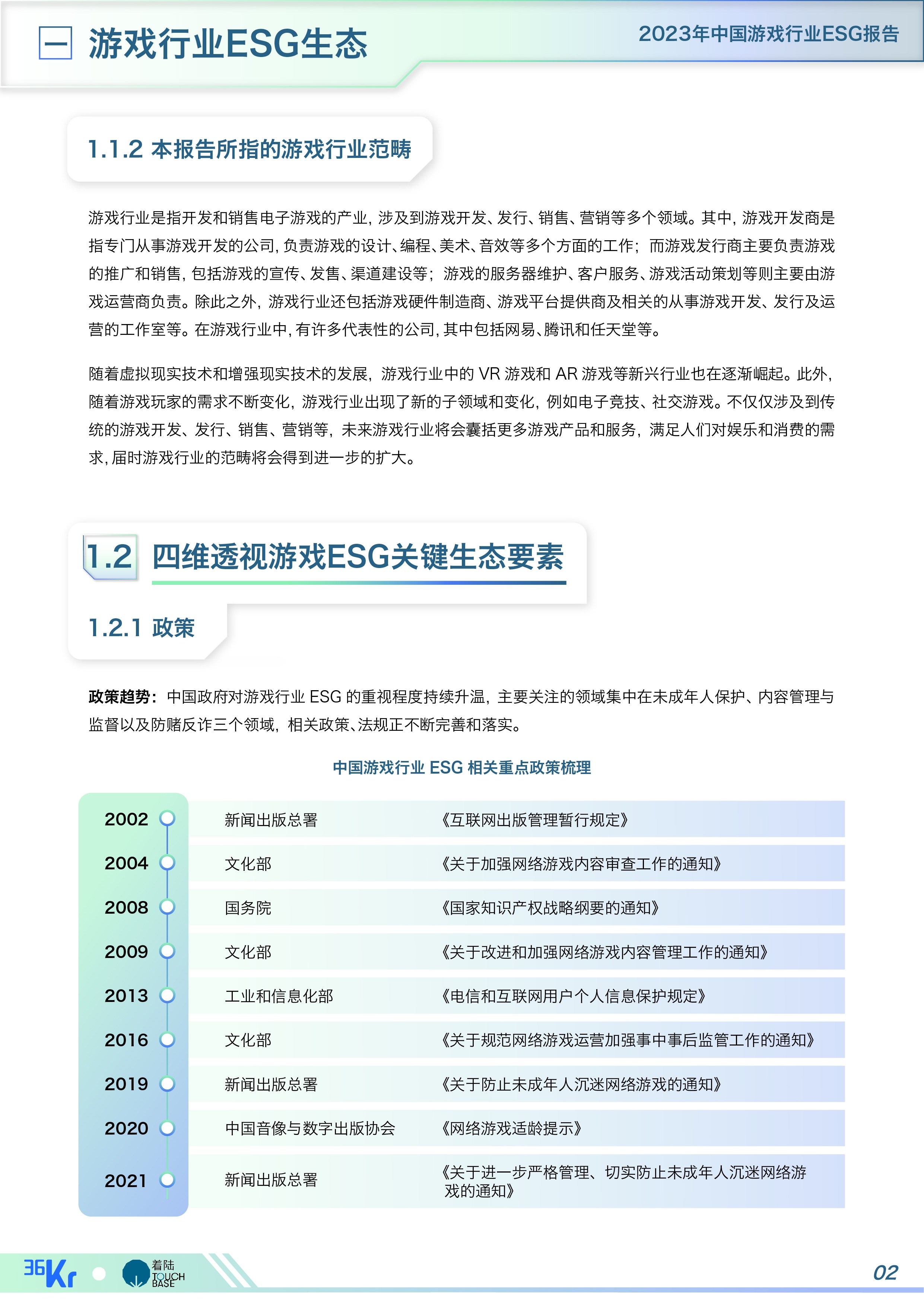 《中国游戏行业ESG报告》