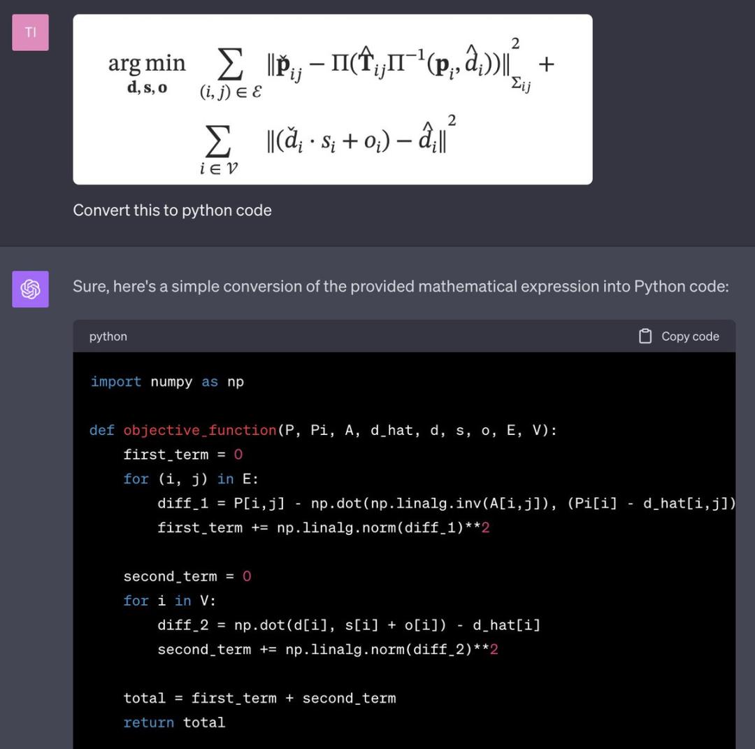 gpt 4v多模态能力惊人,公式截图直出代码, 龙与魔法世界 瞬间生成,openai总裁激动转发