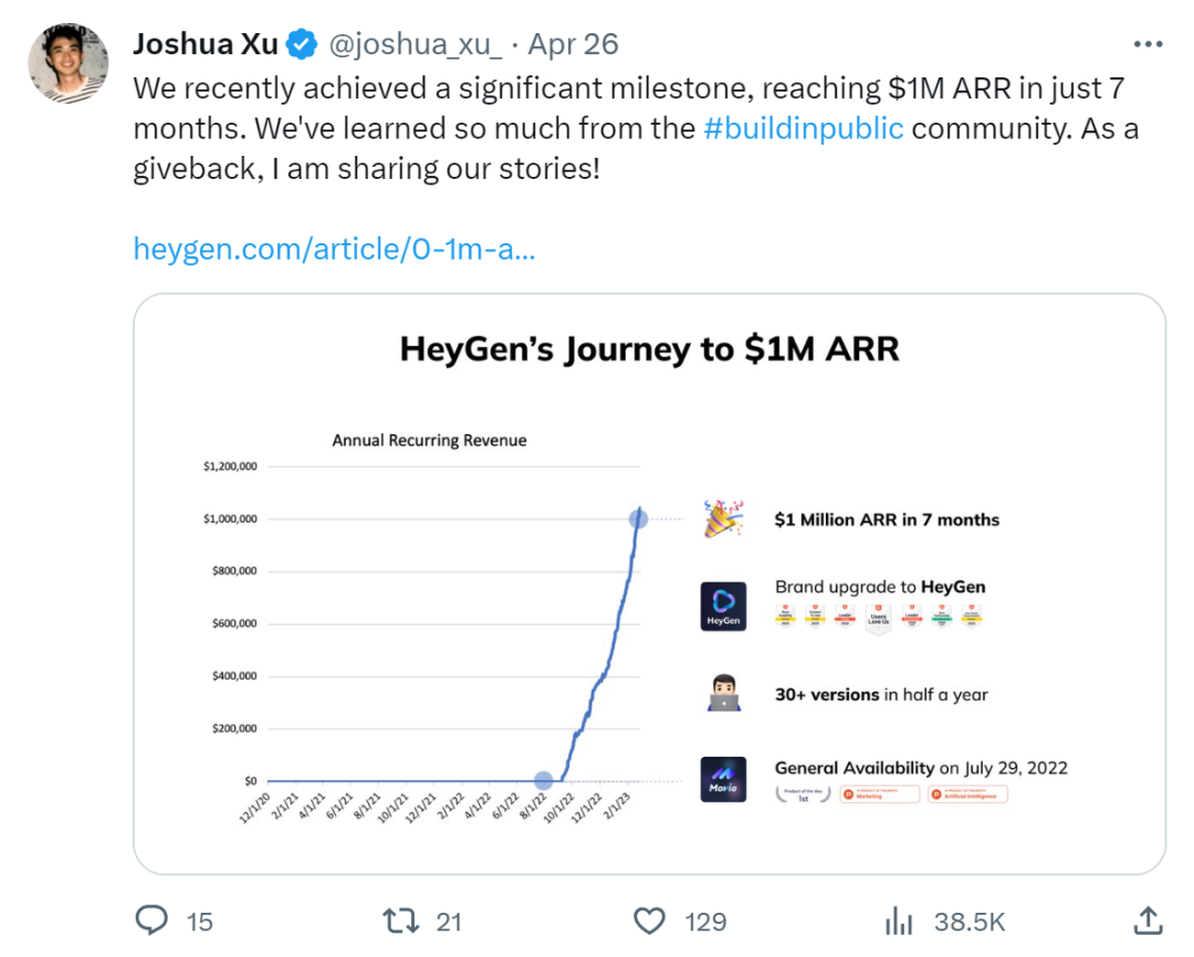 HeyGen一键将视频翻译为其他语言插图3