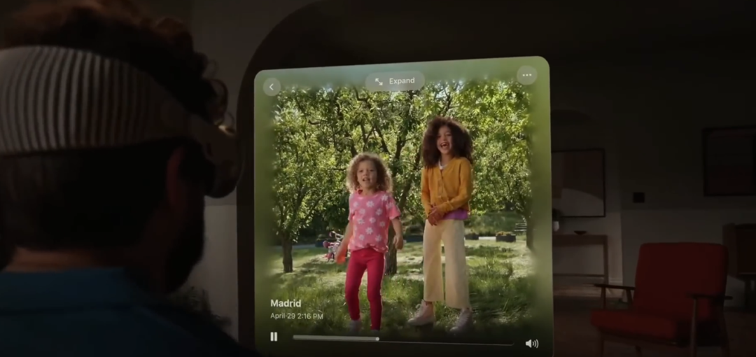 空间化保存你的记忆 iOS 17.2更新开始为Vision Pro铺路
