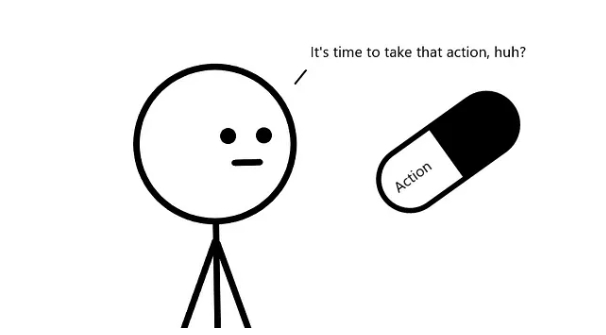 这里有一个不受欢迎的观点:行动不是解决