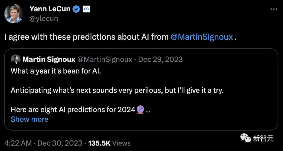 GPT-5不会真正突破，24年AGI不会实现，全网AI大佬24年最全预测