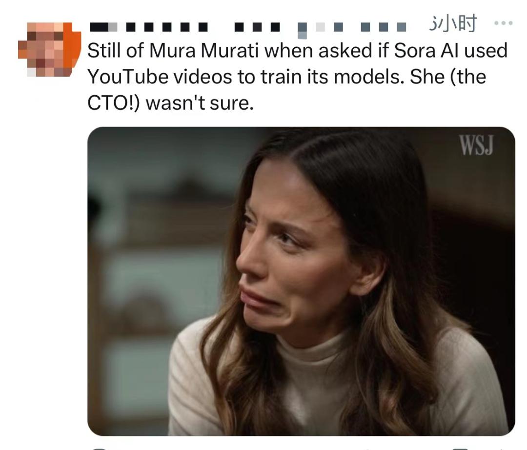 OpenAI CTO：普通人数月后就能用Sora了