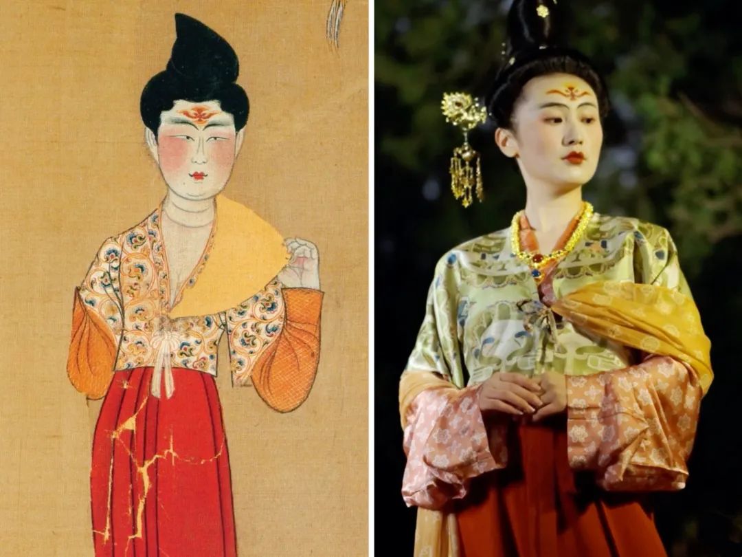 陈诗宇:古代的时尚变化是非常迅速的,我们现在的时装款式,其实在历史