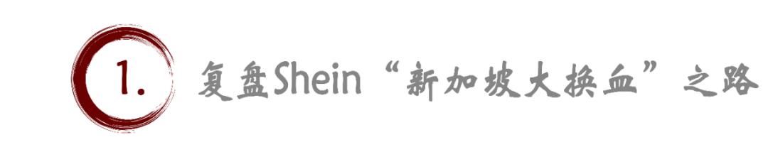 去新加坡的，还有沈南鹏投资的SHEIN许仰天