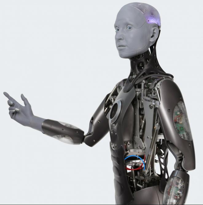 这是刚发布的人形机器人?不,分明是《午夜凶铃》现实版