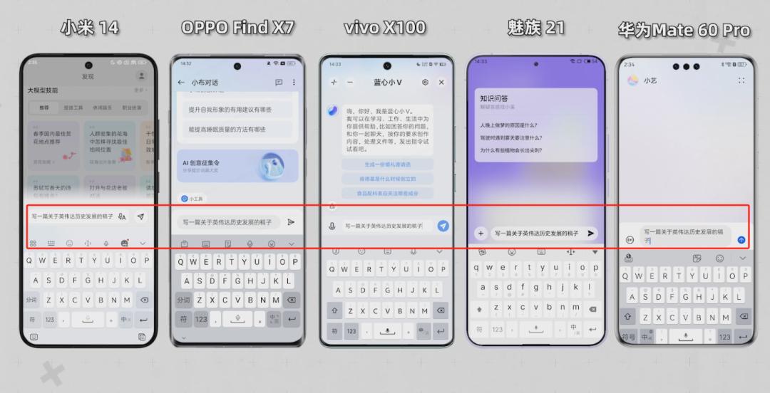 5大手机实测，大模型新功能到底能干啥？