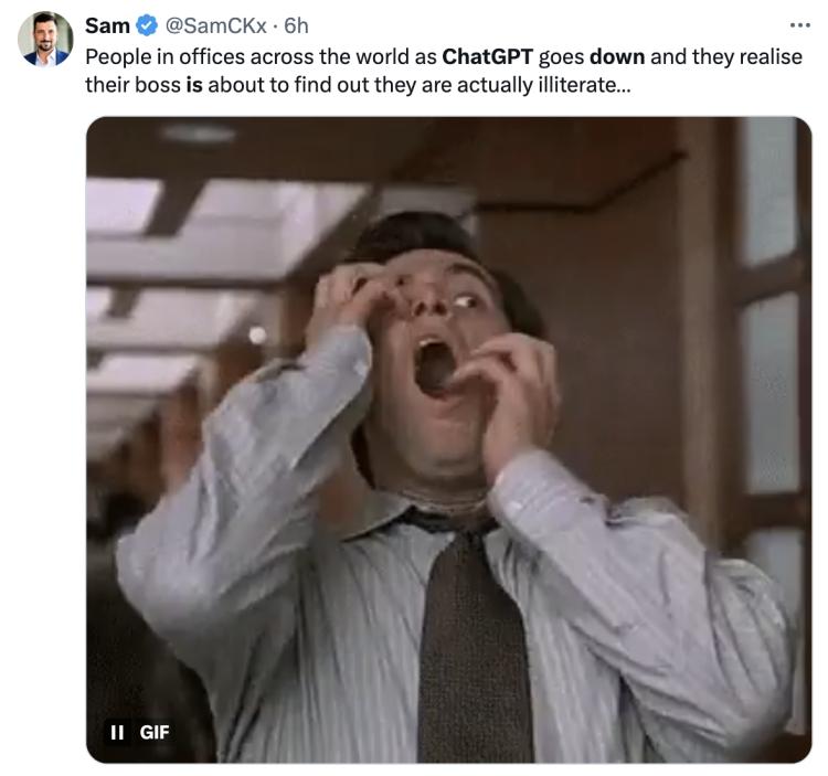 chatgpt perplexity claude同时大崩溃,ai集体罢工让全网都慌了